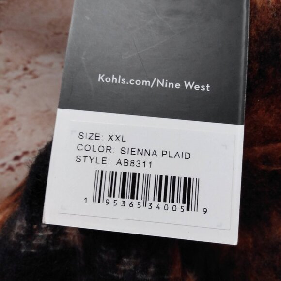 NWT Nine West Brown/Black Jacket Size XXL - Picture 7 of 9